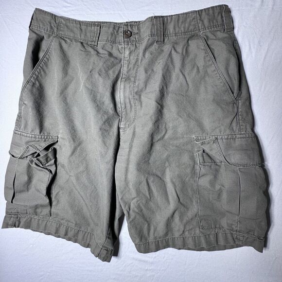 Woolrich Cargo Shorts Mens 34 Gray Lightweight Outdoor Hiking - Picture 1 of 15